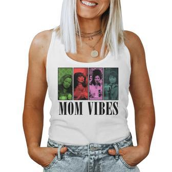 90’S Mom Vibes Vintage Retro Mom Life Mother Day Women Tank Top | Mazezy