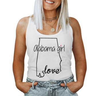 Alabama Girl Home State Yellowhammer State Women Tank Top - Monsterry AU