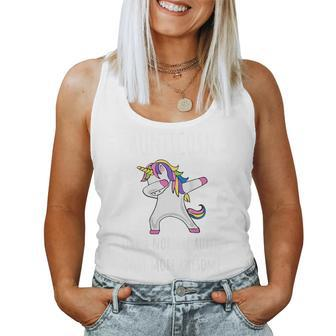Aunticorn Like An Aunt Only Awesome Dabbing Unicorn Women Tank Top - Monsterry AU