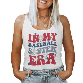 In My Baseball Sister Era Women Tank Top - Monsterry UK
