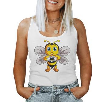 Bees Children's Women's Girls' Bee Tank Top Frauen - Seseable