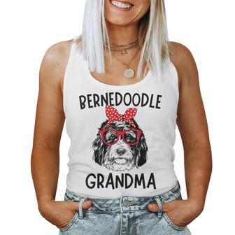 Bernedoodle Grandma Bernedoodle Dog Nana Mother's Day Women Tank Top - Monsterry