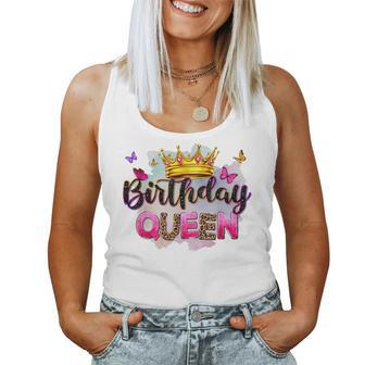 Birthday Queen Birthday Birthday Girl Its My Birthday Women Tank Top - Monsterry AU