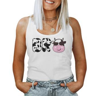 Brother Of The Birthday Girl Cow Bro Family Matching Women Tank Top - Monsterry