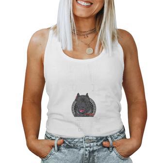 How Many Cane Corsos Does A Woman Need Cane Corso Women Tank Top - Monsterry