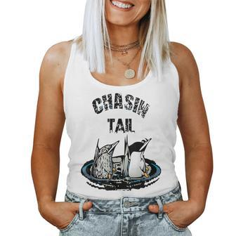 Chasin Tail Duck Hunting Women Tank Top - Monsterry DE