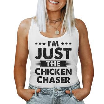 Chicken Chaser Profession I'm Just The Chicken Chaser Women Tank Top - Monsterry UK
