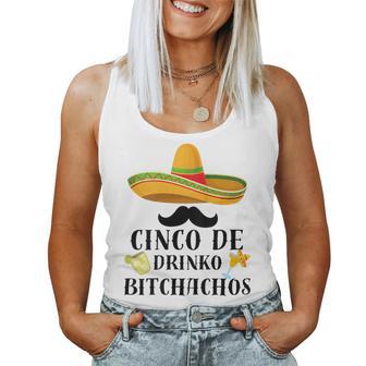 Cinco De Drinko Bitchachos Tequila Drinking Cinco De Mayo Women Tank Top - Monsterry AU