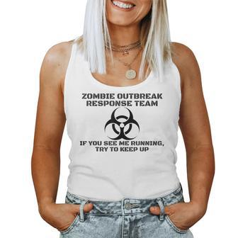 Cool Zombie T For And Zombie Apocalypse Women Tank Top - Monsterry