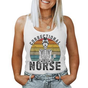 Correctional Nurse Corrections Nurse Correctional Nursing Women Tank Top - Monsterry CA