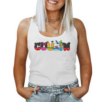 Cousin Of The Birthday Girl Mouse Family Matching Women Tank Top - Monsterry DE