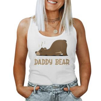 Daddy Bear Fathers Day Women Tank Top - Monsterry UK