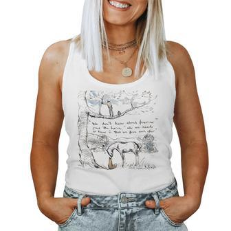 We Don't Know About Tomorrow- Said The Horse Women Tank Top - Thegiftio UK