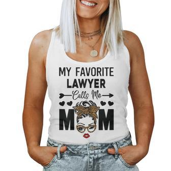 My Favorite Lawyer Calls Me Mom Women Tank Top - Seseable