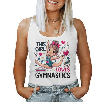 This Girl Loves Gymnastics Gymnastic Sport Lover Women Tank Top - Seseable