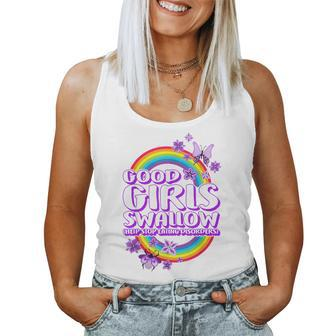 Good Girl Swallows Eating Disorder Recovery Warrior Support Women Tank Top - Thegiftio UK