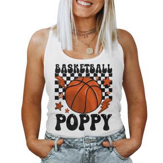 Groovy Basketball Poppy Ball Poppy Pride Women Tank Top - Monsterry UK