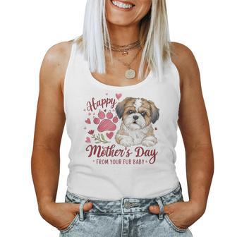 Happy Mother's Day From Your Fur Baby Dog Mom Women Women Tank Top | Mazezy