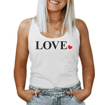 Happy Valentines Day Red Heart Love Cute V-Day Kid Women Tank Top | Mazezy AU