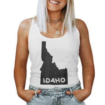 Idaho Roots State Map Home Love Pride Women Tank Top - Monsterry CA