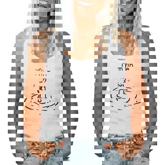 I'm Fine Like Hand Thumbs Up On Water Surface I'm Fine Women Tank Top - Thegiftio