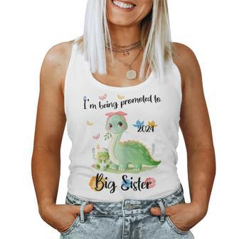 I'm Being Promoted To Big Sister 2024 Women Tank Top - Monsterry DE