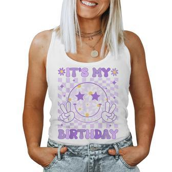 It's My Birthday Ns Girls Kid Birthday Party Bday Women Tank Top - Thegiftio UK