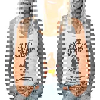 Je Ne Jure Pas Que J'utilise Mes Mots D'entraînement Women Tank Top - Cadeauxyz
