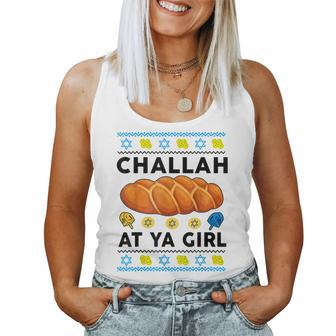Jewish Hanukkah Challah At Ya Girl Chanukah Women Tank Top - Monsterry AU