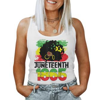 Junenth Is My Independence Day Black Freedom 1865 Women Tank Top - Seseable