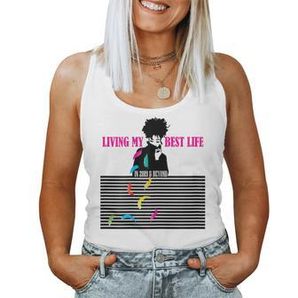 Just Living My Best Life On My Terms Retro Women Women Tank Top - Monsterry CA
