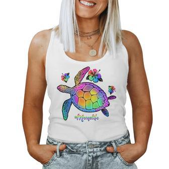 Meme Turtle Meme Life Sea Turtle Women Tank Top - Monsterry DE