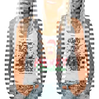 Merry Christmas Reindeer Family Matching Reindeer Women Tank Top - Thegiftio