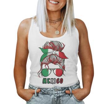 Mexico Girl Mexican Woman Mexico Flag Women Tank Top - Thegiftio UK