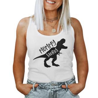 Mommy Saurus Mommysaurus Dinosaur Family Mom Women Tank Top - Monsterry