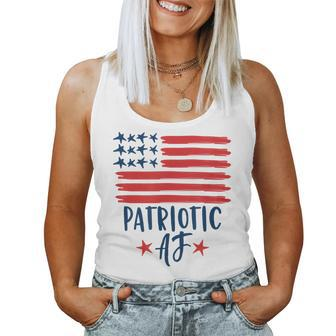 Patriotic Af American Flag 4Th Of July Men Women Tank Top - Monsterry