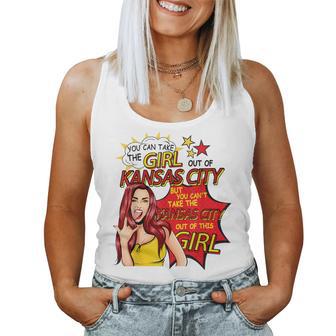 Proud Woman From Kansas City Cool Girl From Kansas City Women Tank Top - Monsterry UK