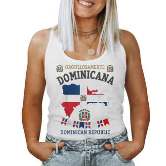 Republica Dominicana For & Hispanic Dominican Flag Women Tank Top - Seseable