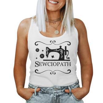 Sewciopath Sewing Lovers Women Tank Top - Thegiftio UK