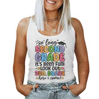 So Long 2Nd Grade Its Been Fun Lookout 2Nd Grade Here I Come Women Tank Top - Monsterry CA