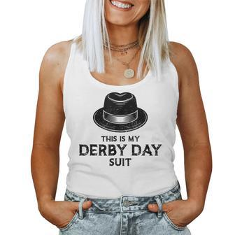 Suit Derby 2024 Horse Racing This Is My Derby Women Tank Top | Mazezy