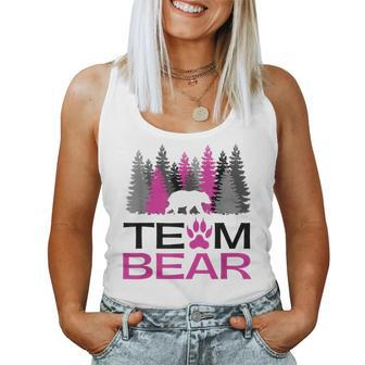 Team Bear Woman Pink Women Tank Top - Monsterry UK