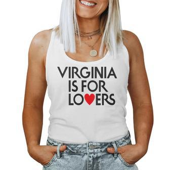 Vintage Virginia Is For The Lovers For Men Women Women Tank Top - Seseable