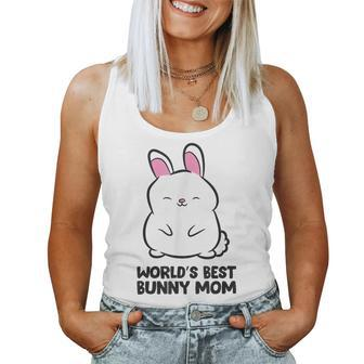 World's Best Bunny Mom Rabbit Bunny Mom Women Tank Top - Monsterry