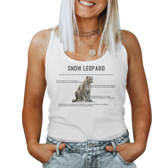 Youth Snow Leopard Smart For Boys And Girls Women Tank Top - Thegiftio UK