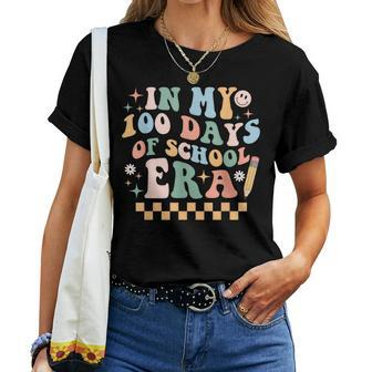 In My 100 Days Of School Era Teacher 100Th Day Of School Women T-shirt | Mazezy DE