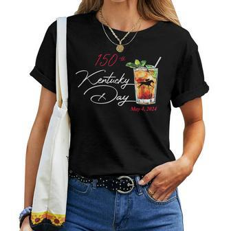 150Th Derby Day Horse Racing Women T-shirt | Mazezy