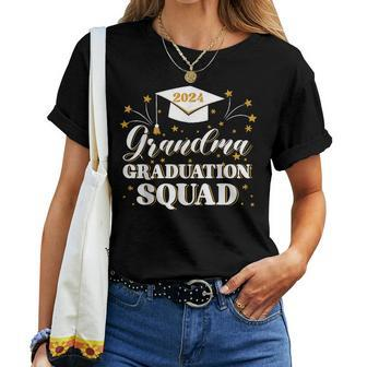 2024 Graduation Squad Grandma Congrats Grad Class Of 2024 Women T-shirt - Monsterry DE