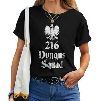216 Dyngus Squad Polska Apparel Polish Pride Cleveland Women T-shirt - Monsterry DE
