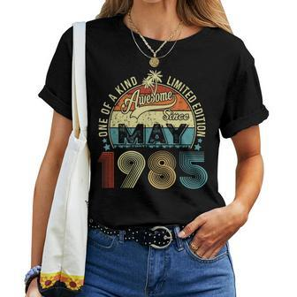 39 Years Old Vintage May 1985 39Th Birthday Women Women T-shirt - Seseable